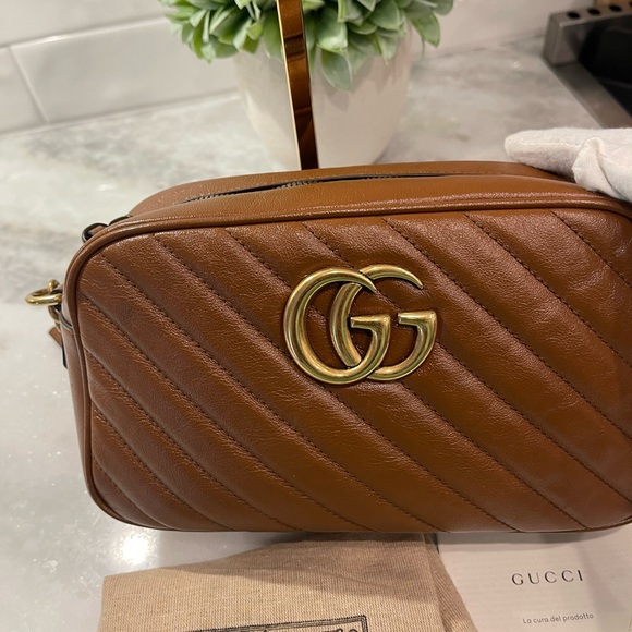 Authentic Gucci Marmont Brown - Picture 6 of 14